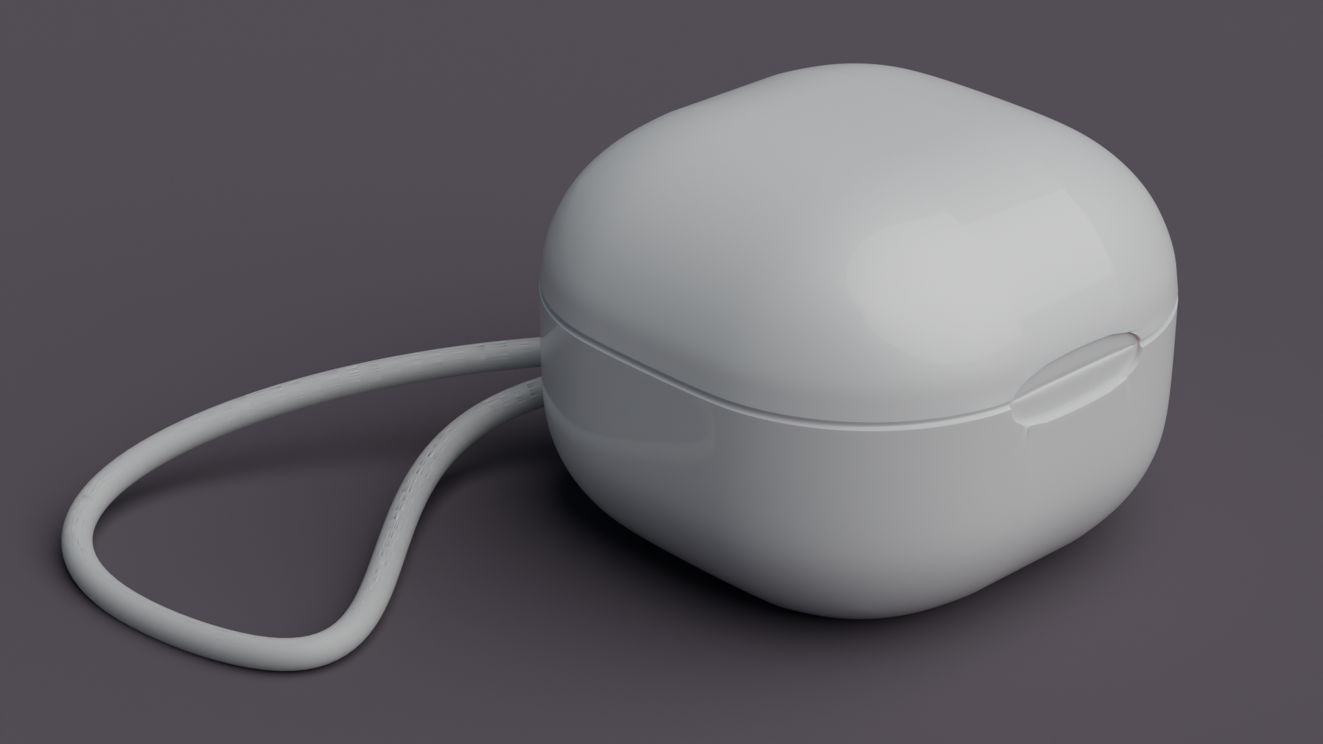bonus model I did of my earbuds to test