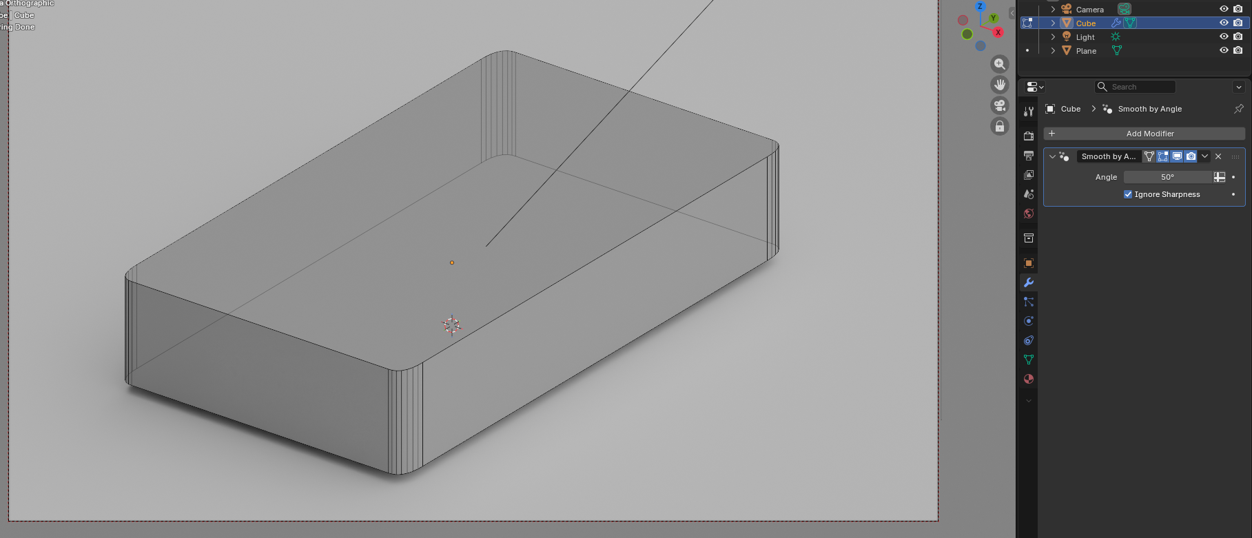 initial box